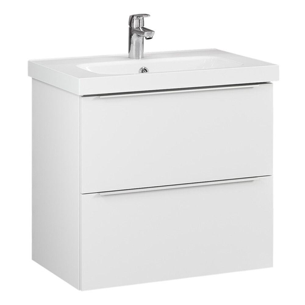 Allaskaappi Stella valkoinen 62,5 cm