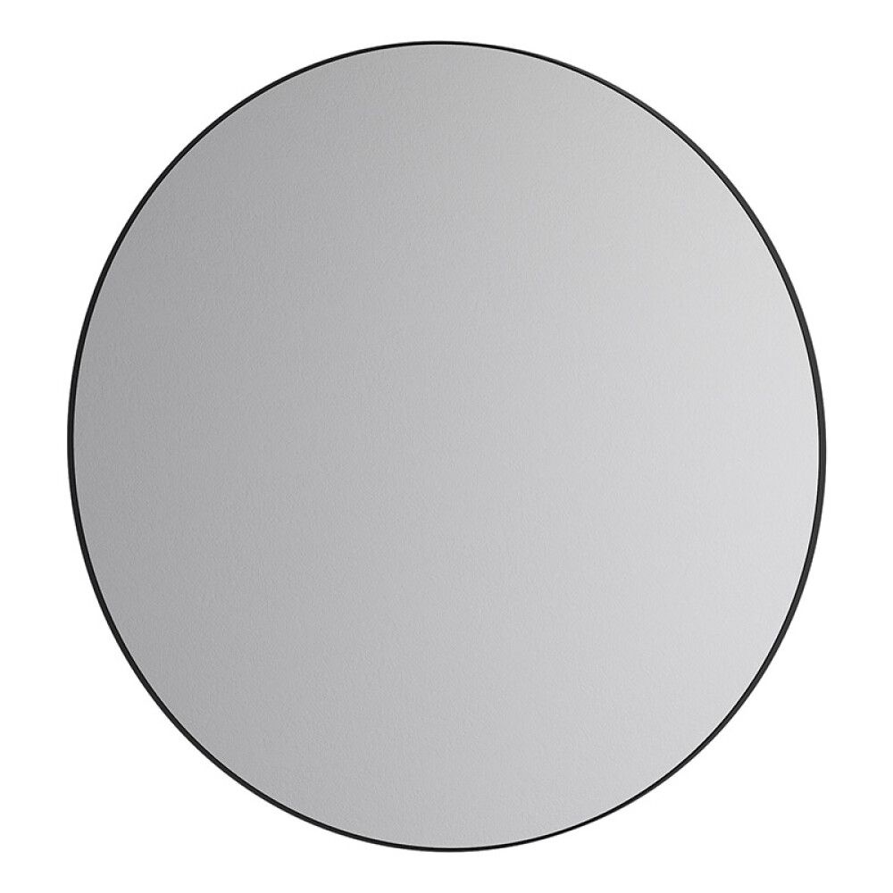 Peili Camargue Skärgård  Ø 80 cm musta kehys