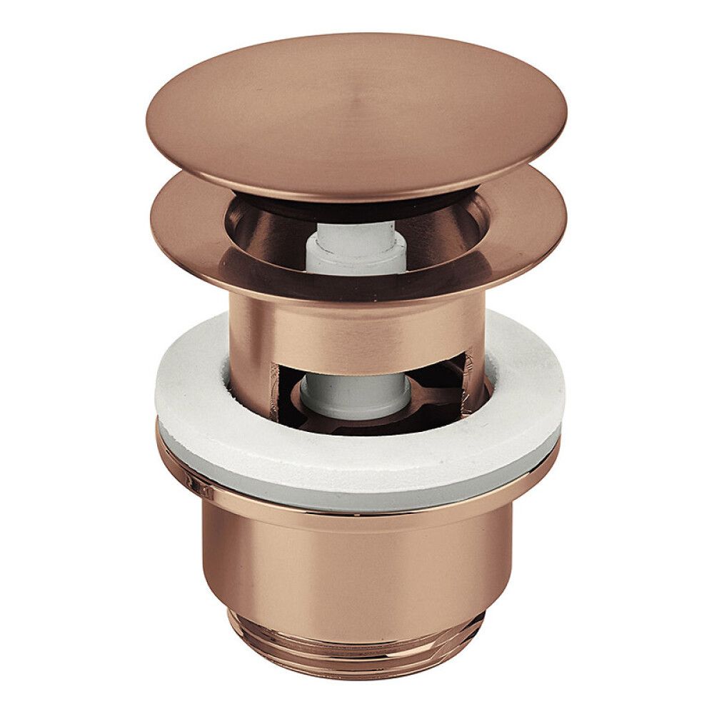 Pohjaventtiili Damixa harjattu kupari