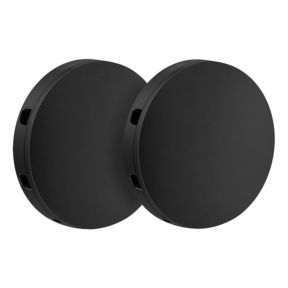 Varaosalaatta Tarrakiinnitys 2kpl Mattamusta BB12SP