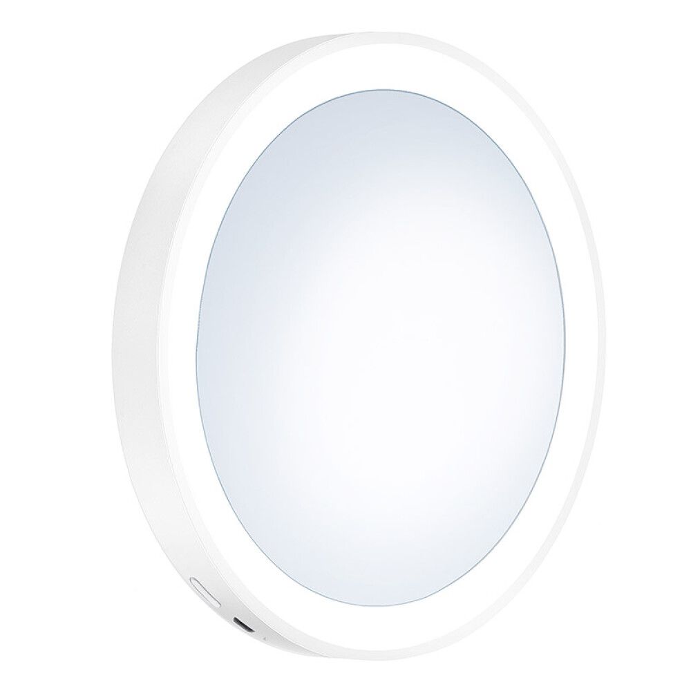 Meikkipeili Smedbo Outline Lite 7x imukuppi Mattavalkoinen  FX625