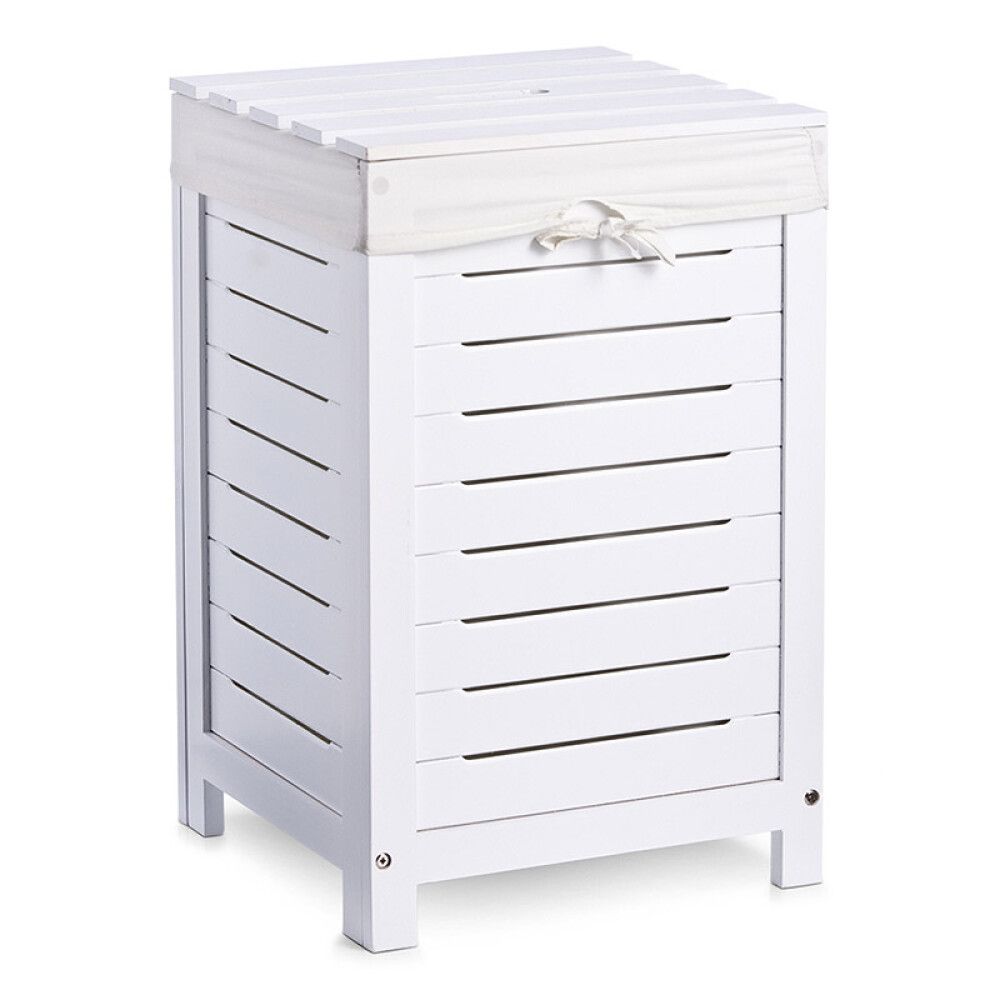 Pyykkikori Zeller Valkoinen