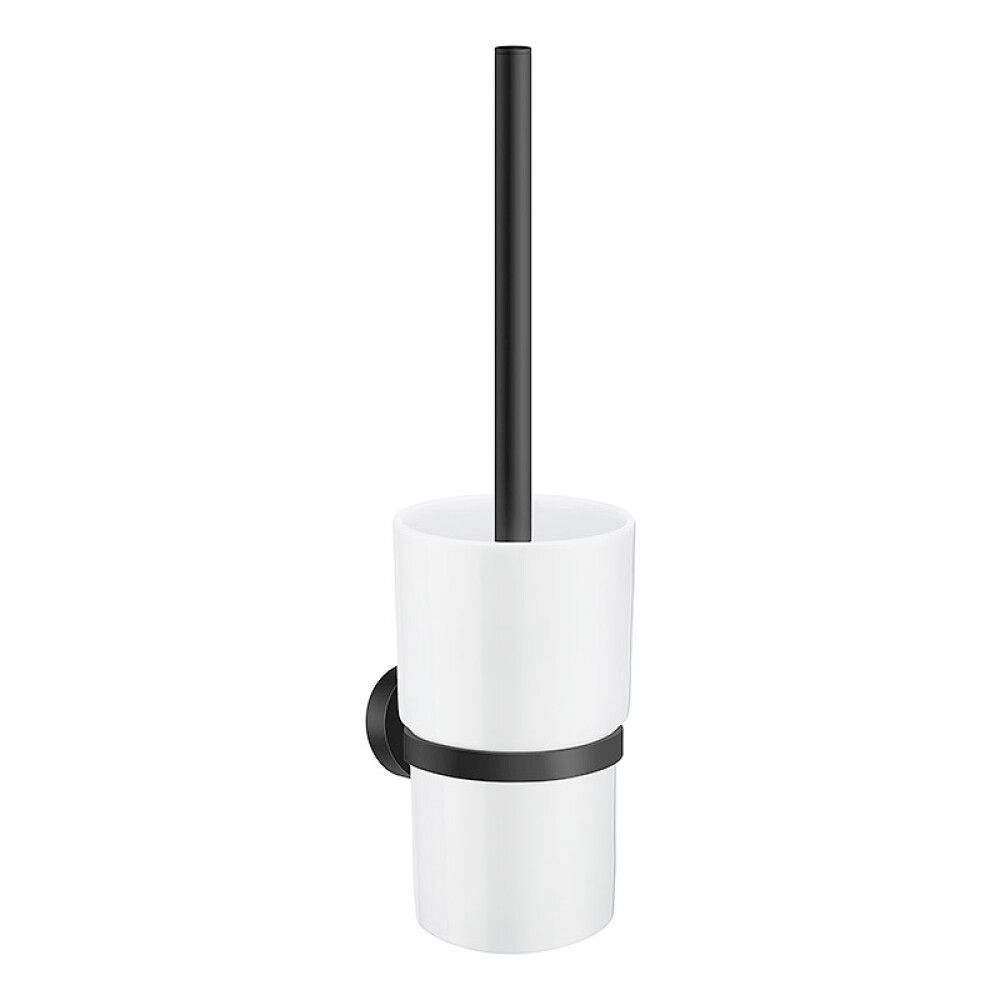 WC-harja Smedbo Home HB333P Mattamusta/Posliini