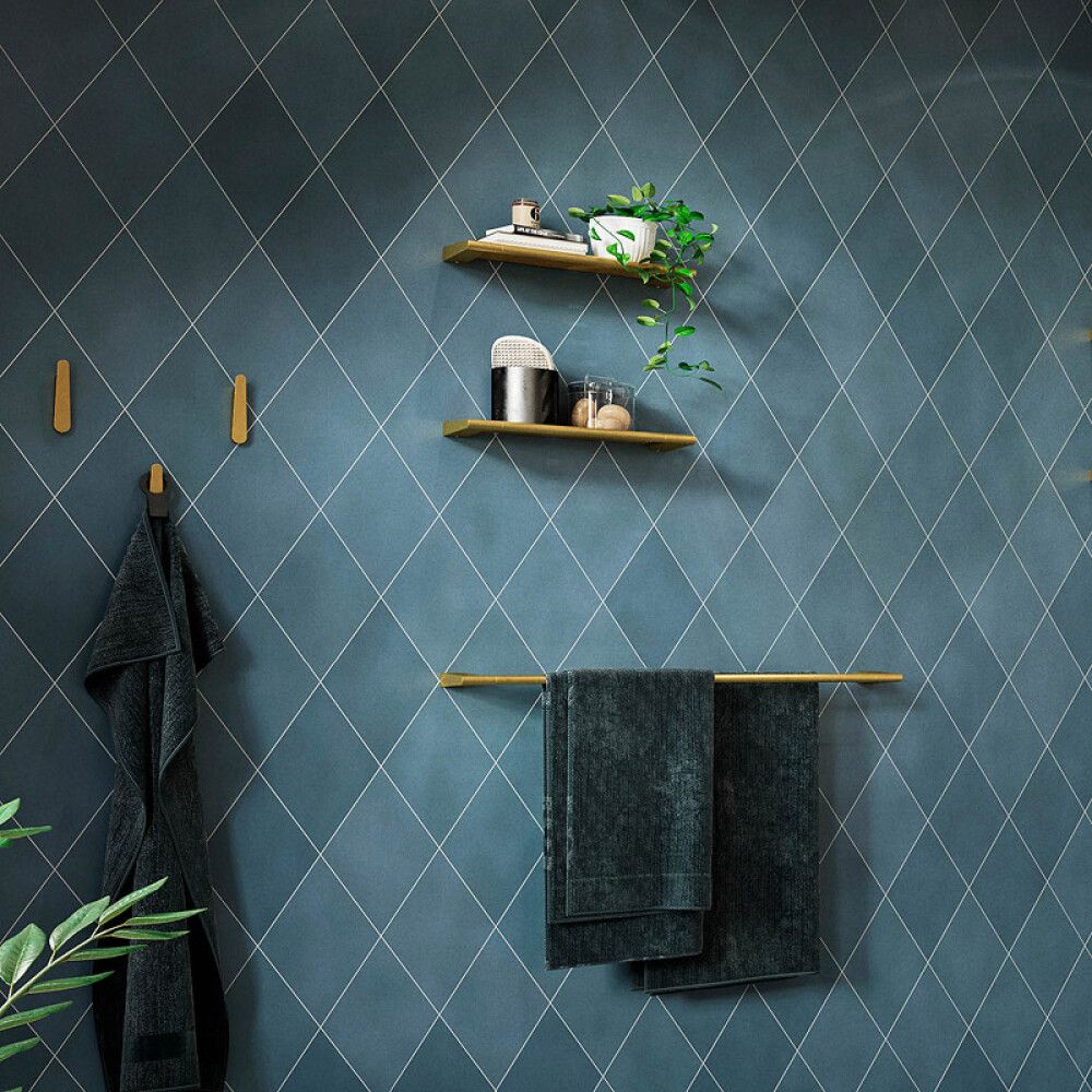 Pyyhekoukkupari Pressalit Style 110 mm, useita värivaihtoehtoja Harjattu messinki