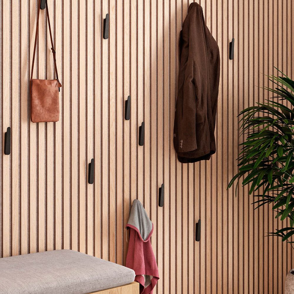 Pyyhekoukkupari Pressalit Style 110 mm, useita värivaihtoehtoja Harjattu messinki