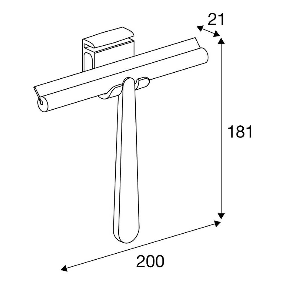 Suihkulasta Pressalit Style 20 x 18,1 cm, useita värivaihtoehtoja Harjattu teräs