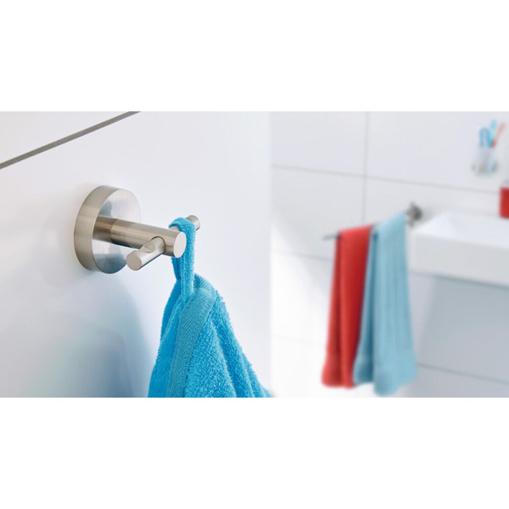 Pyyhekoukku tesa® Moon Ø 5 cm Kromi