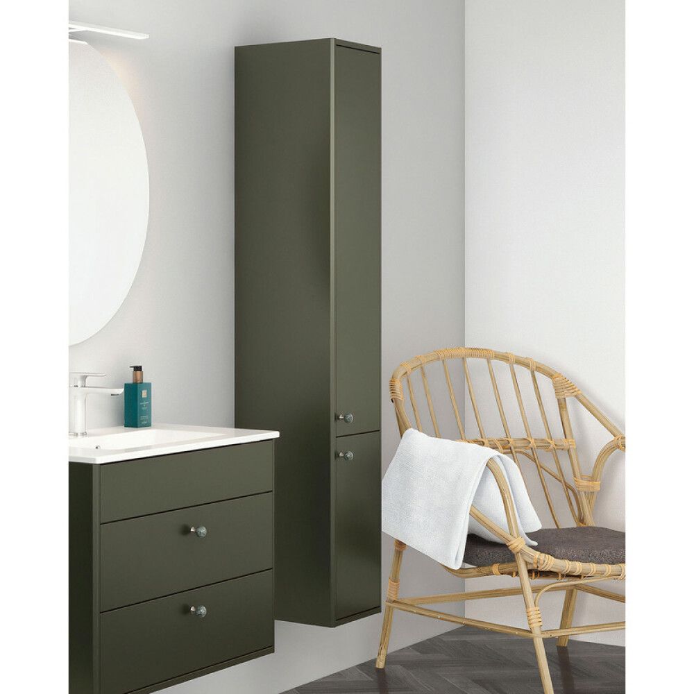 Korkeakaappi Gustavsberg Graphic vihreä 30 x 32 x 165 cm