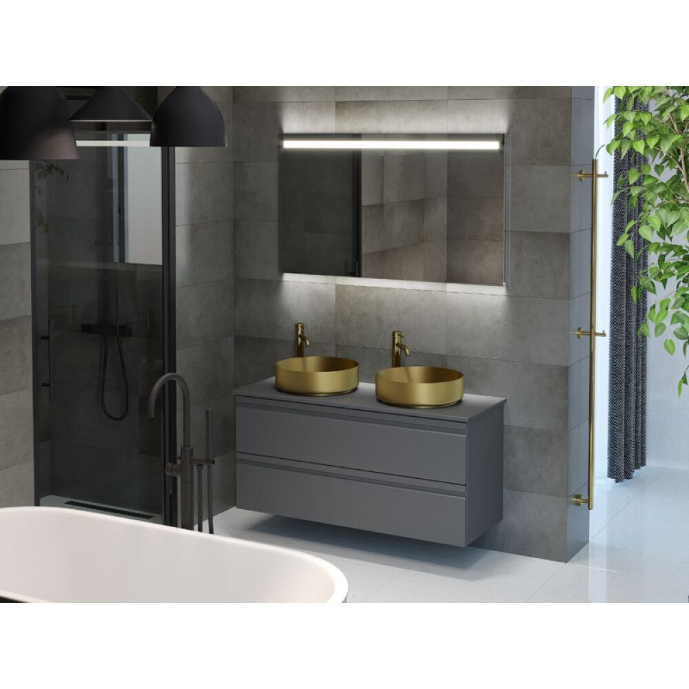 Pesuallas Lidingö Pyöreä Messinki