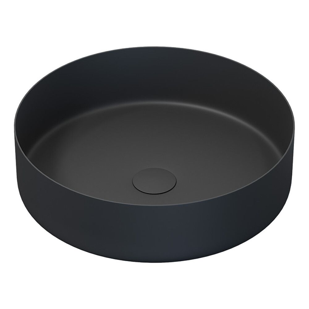 Pesuallas Lidingö Pyöreä Mattamusta