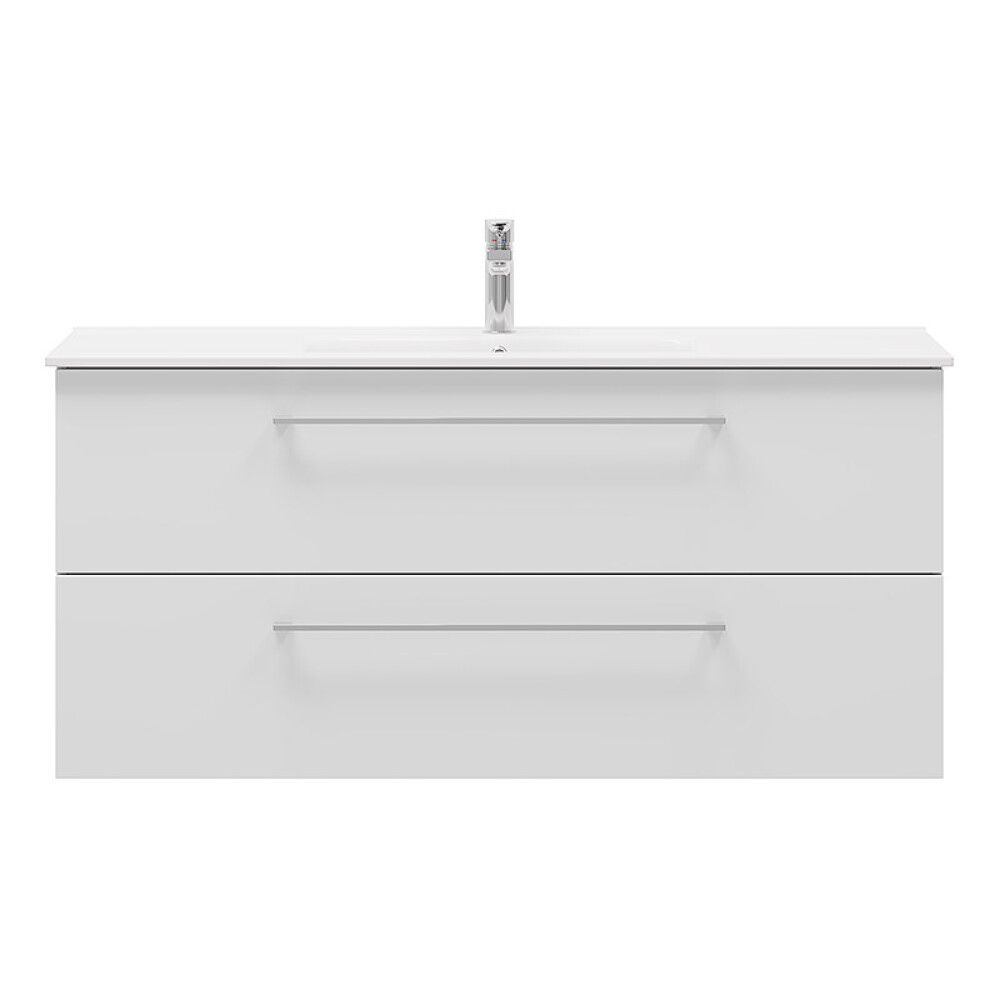 Kalustesetti Camargue Freja mattavalkoinen 120 cm