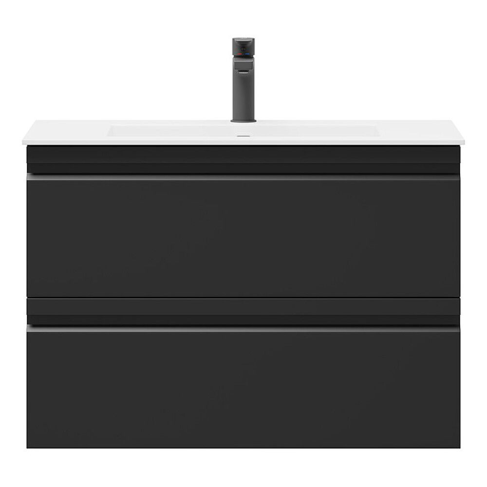 Kalustesetti Camargue Annika mattamusta 80 cm