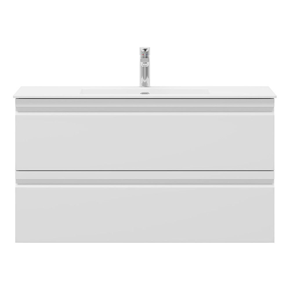 Kalustesetti Camargue Annika mattavalkoinen 100 cm