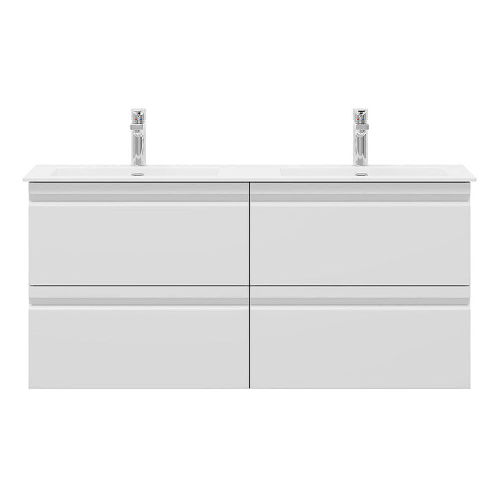 Kalustesetti Camargue Annika mattavalkoinen 2 x 60 cm