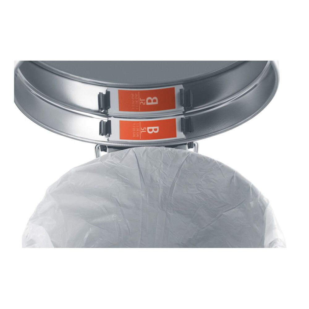 Roska-astia polkimella Brabantia Newicon White 5 l