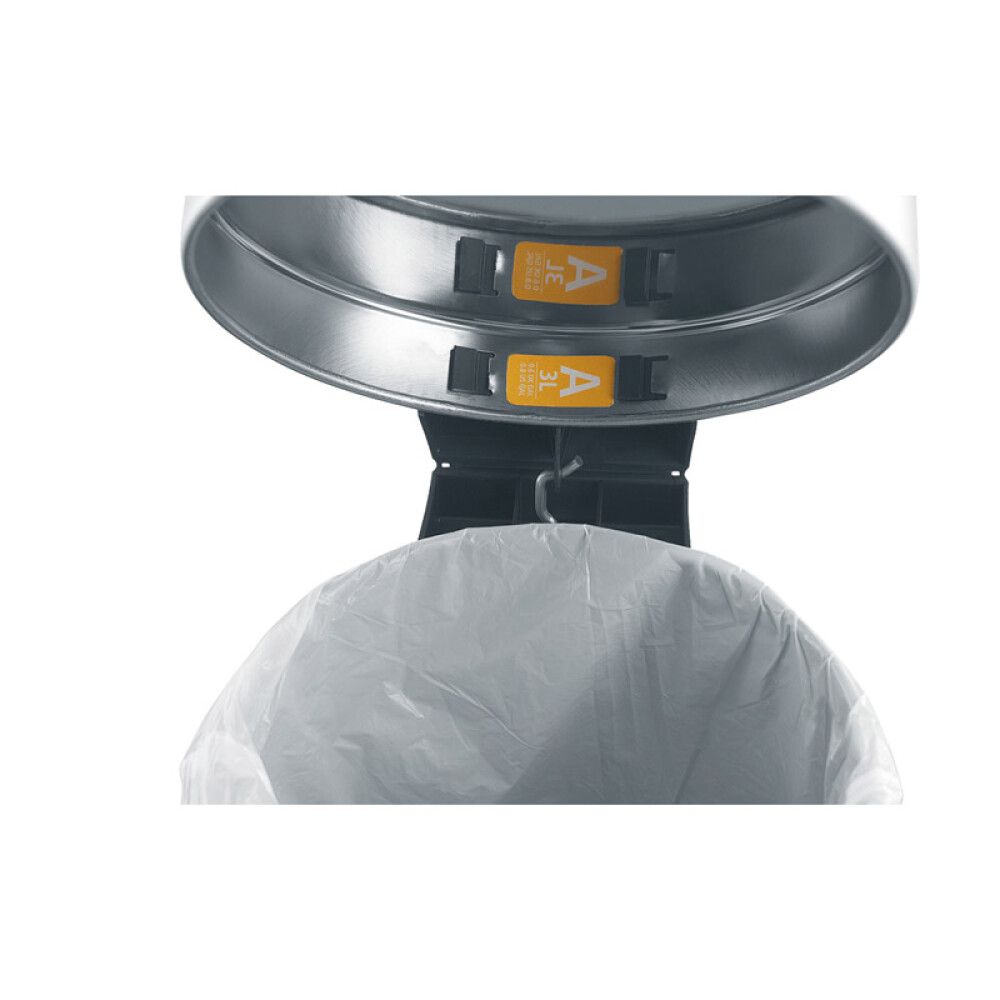 Roska-astia polkimella Brabantia Newicon White 3 l