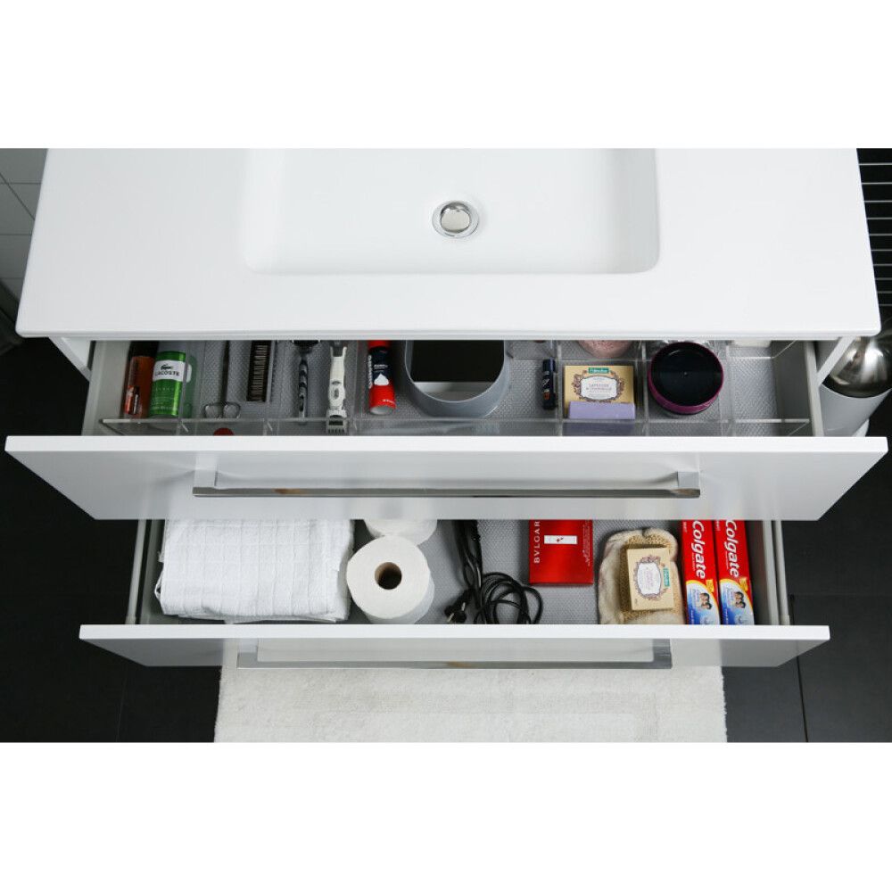 Allaskaappi Camargue Skärgård Classic etuosilla mattavalkoinen 58,4 x 43 x 55 cm