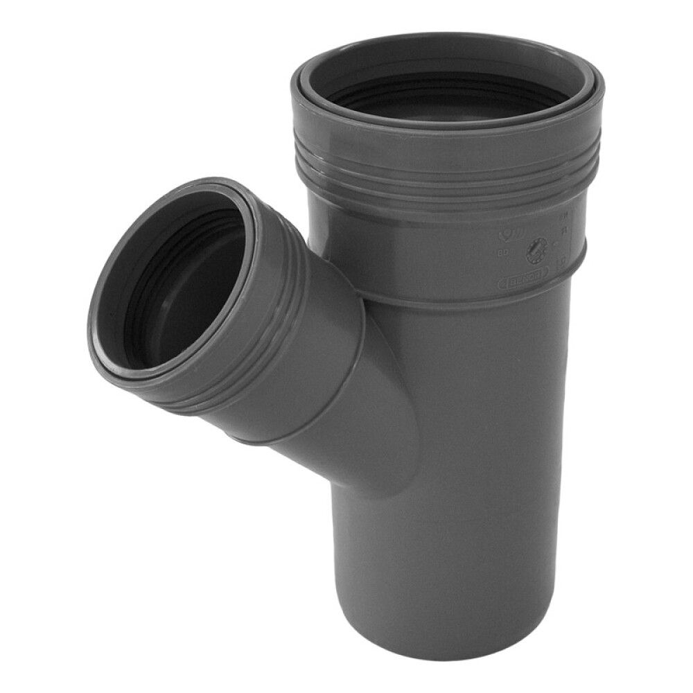 Haarayhde Uponor 110/50x45, Harmaa