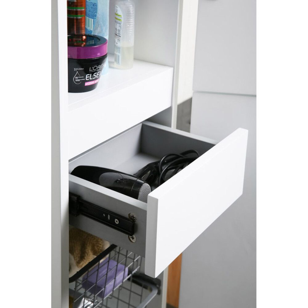 Laatikko Camargue Skärgård Korkealle Kaapille 35 cm Mattavalkoinen
