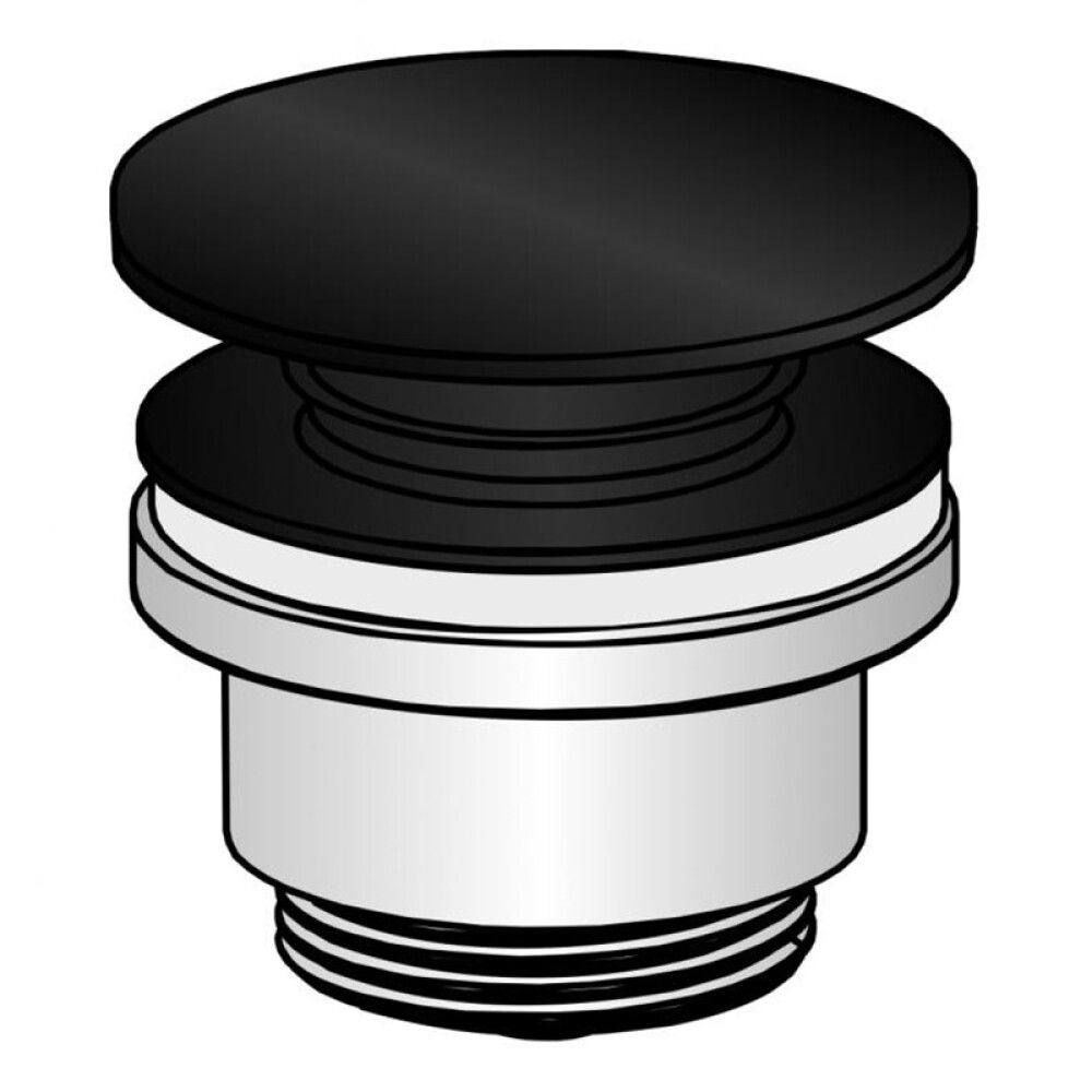 Pohjaventtiili Camargue Hasle Pop-UP matta musta