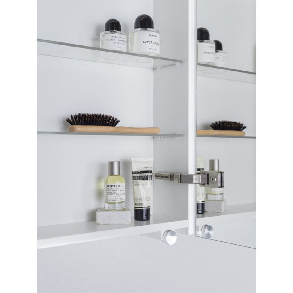 LED-peilikaappi Svedbergs Skuru valkoinen 100 cm