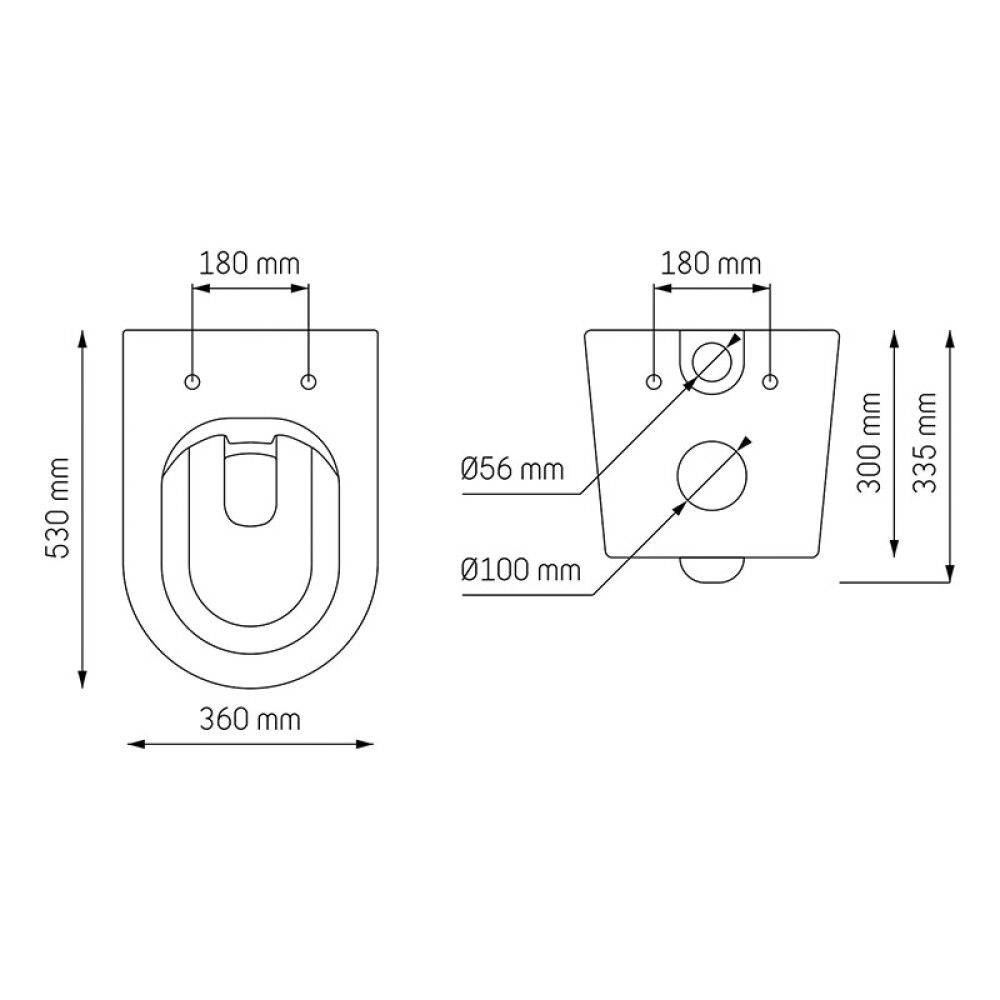 Seinä-WC Camargue Skärgård Vättern