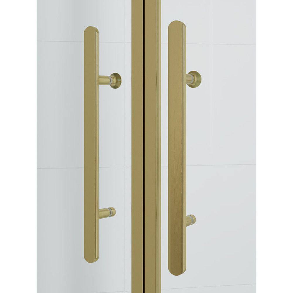 Profiilisetti Camargue Skärgård suora harjattu messinki