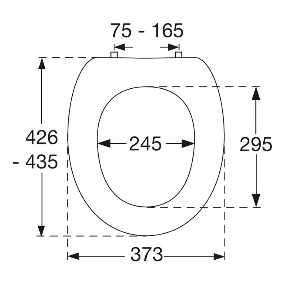 WC-istuinkansi Pressalit Basis Valkoinen Soft Close