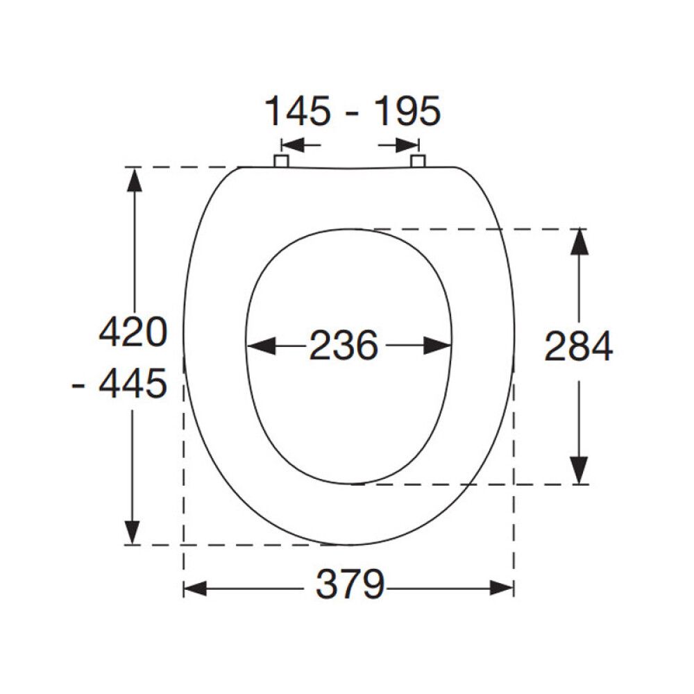 WC-istuinkansi Pressalit Liberty Valkoinen