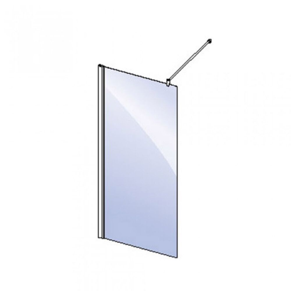 Sivuseinä Camargue Vario Hopea 90 cm