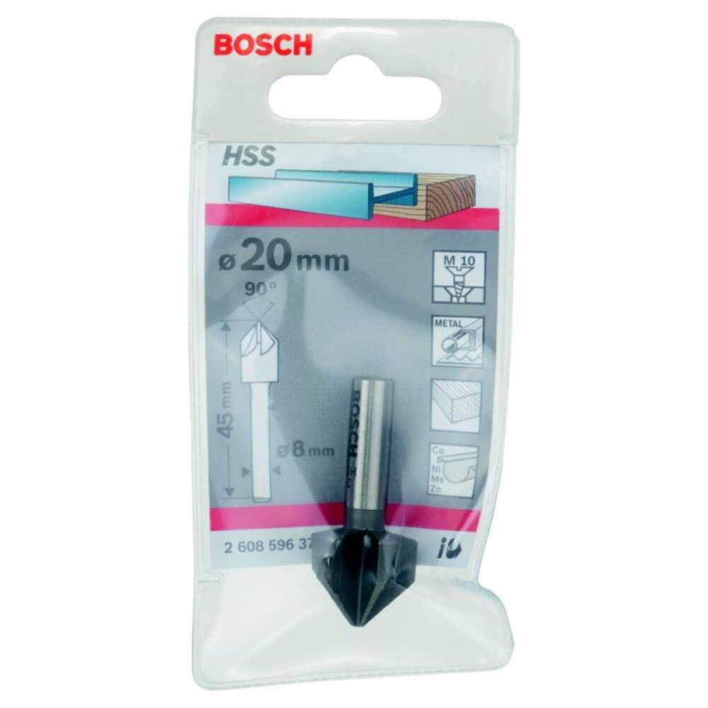 Upotusporanterä pehmeälle materiaalille Bosch HSS 20 mm M10