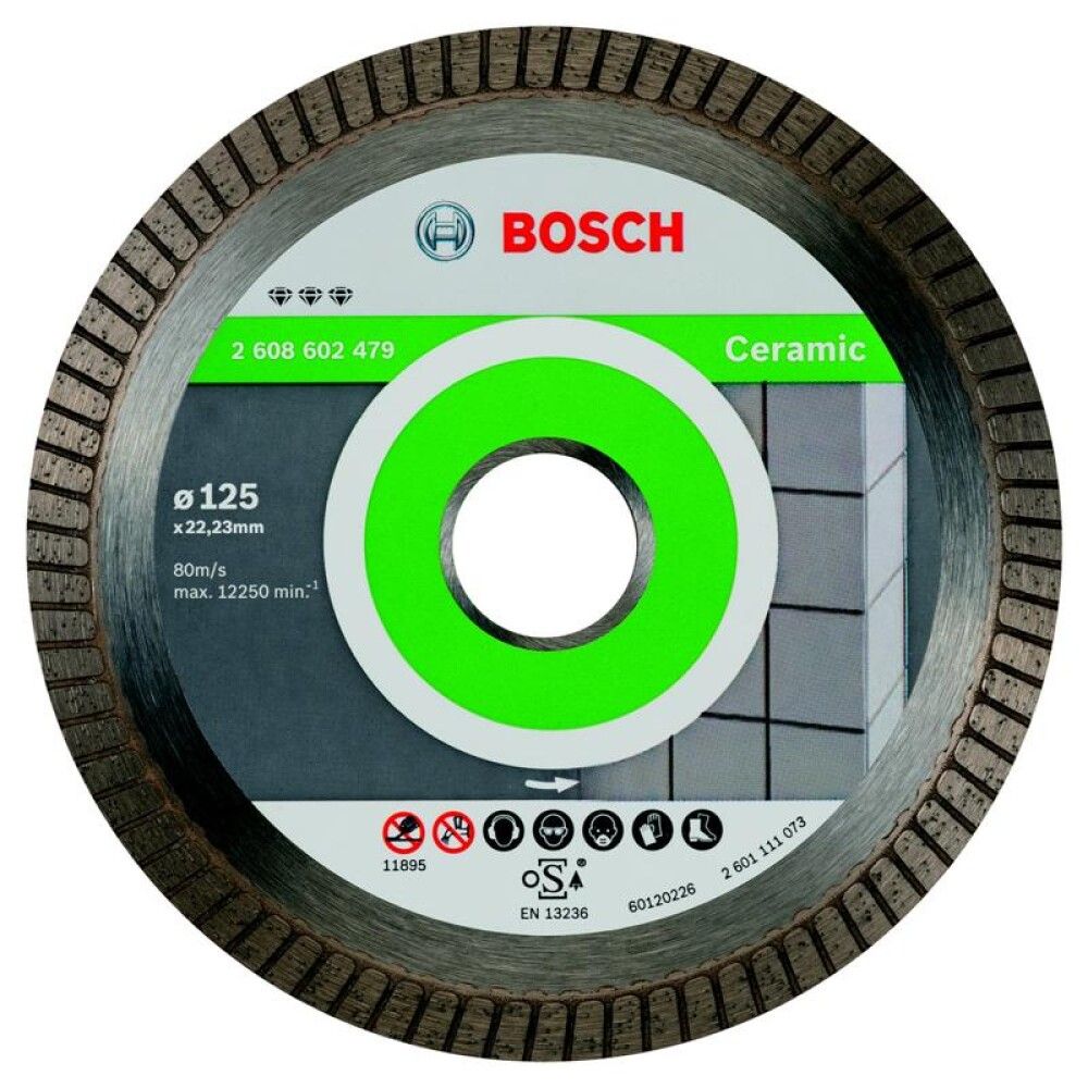 Timanttikatkaisulaikka Bosch 125 x 22,23 mm Ceramic