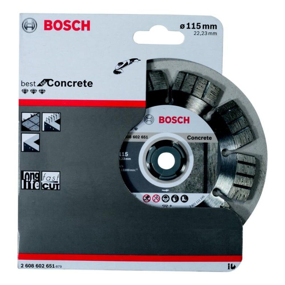 Timanttikatkaisulaikka Bosch PRO Concrete 115 x 22,23 mm