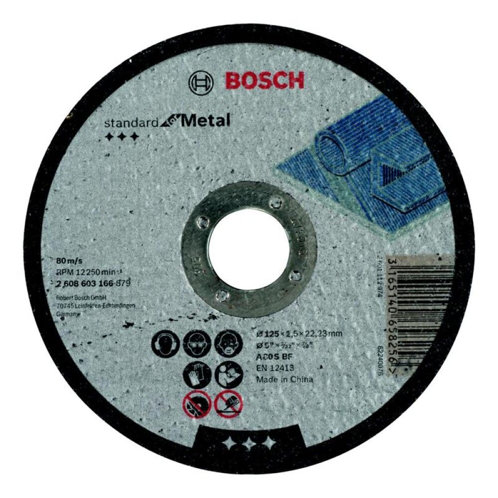 Katkaisulaikka Bosch Stainless Steel and Metal 125 x 2,5 mm