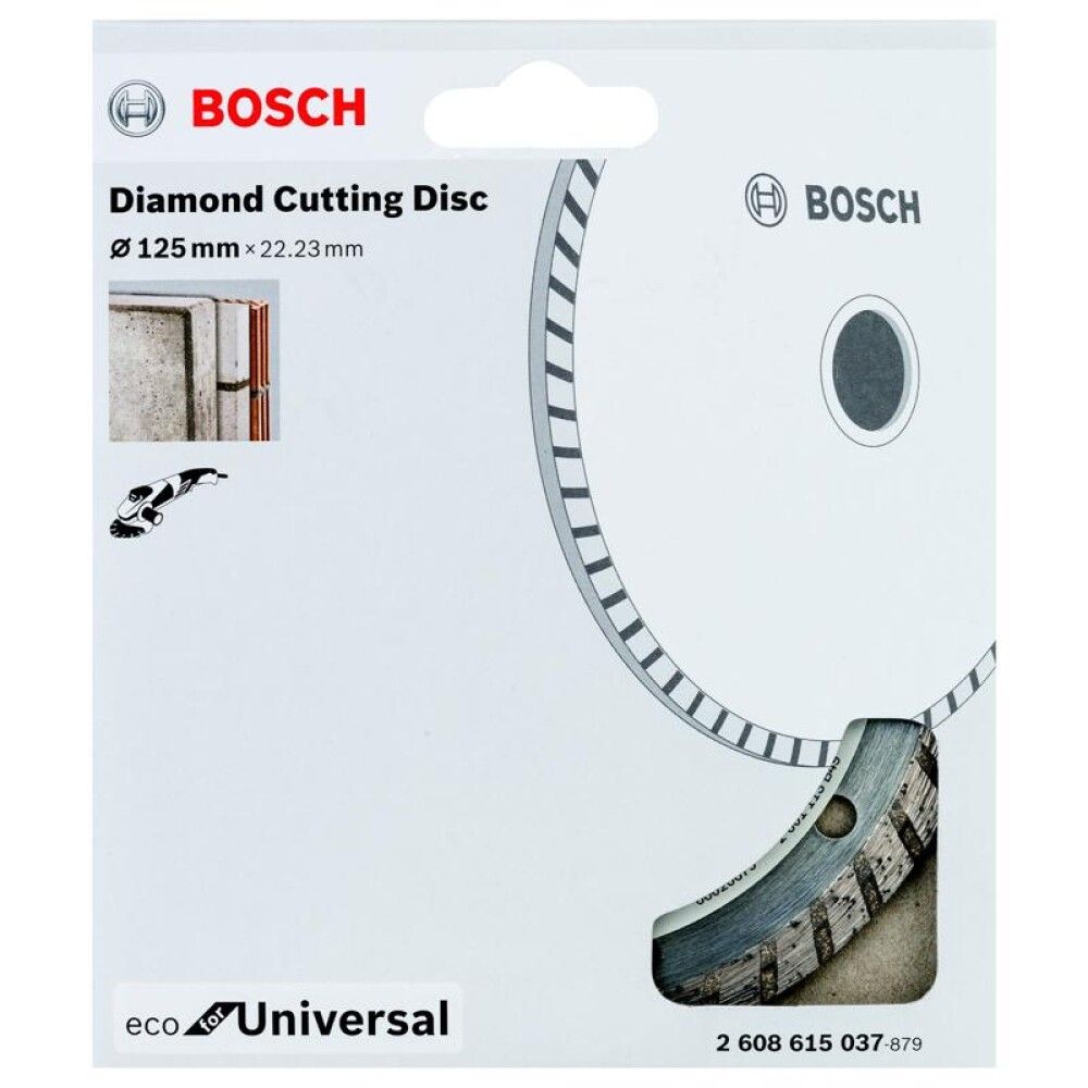 Timanttikatkaisulaikka Bosch ECO For Universal Turbo 125 mm