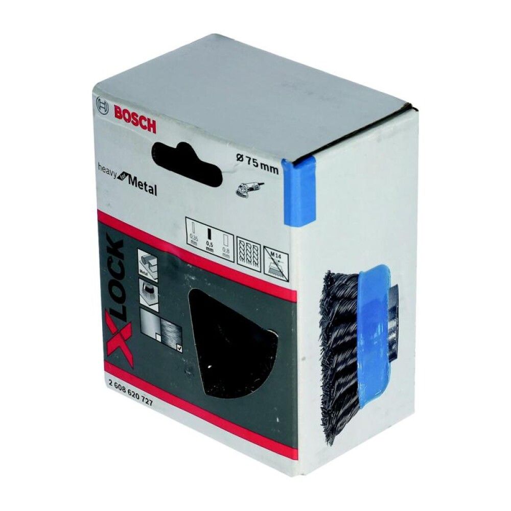 Kuppiharja Bosch X-LOCK 75 mm