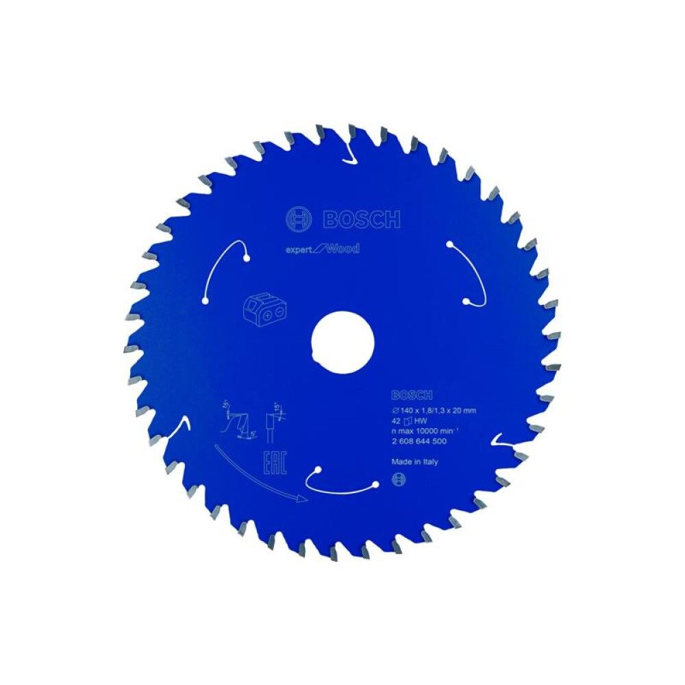Pyörösahanterä Bosch Expert For Wood 140 x 1,8/1,3 x 20 mm T42
