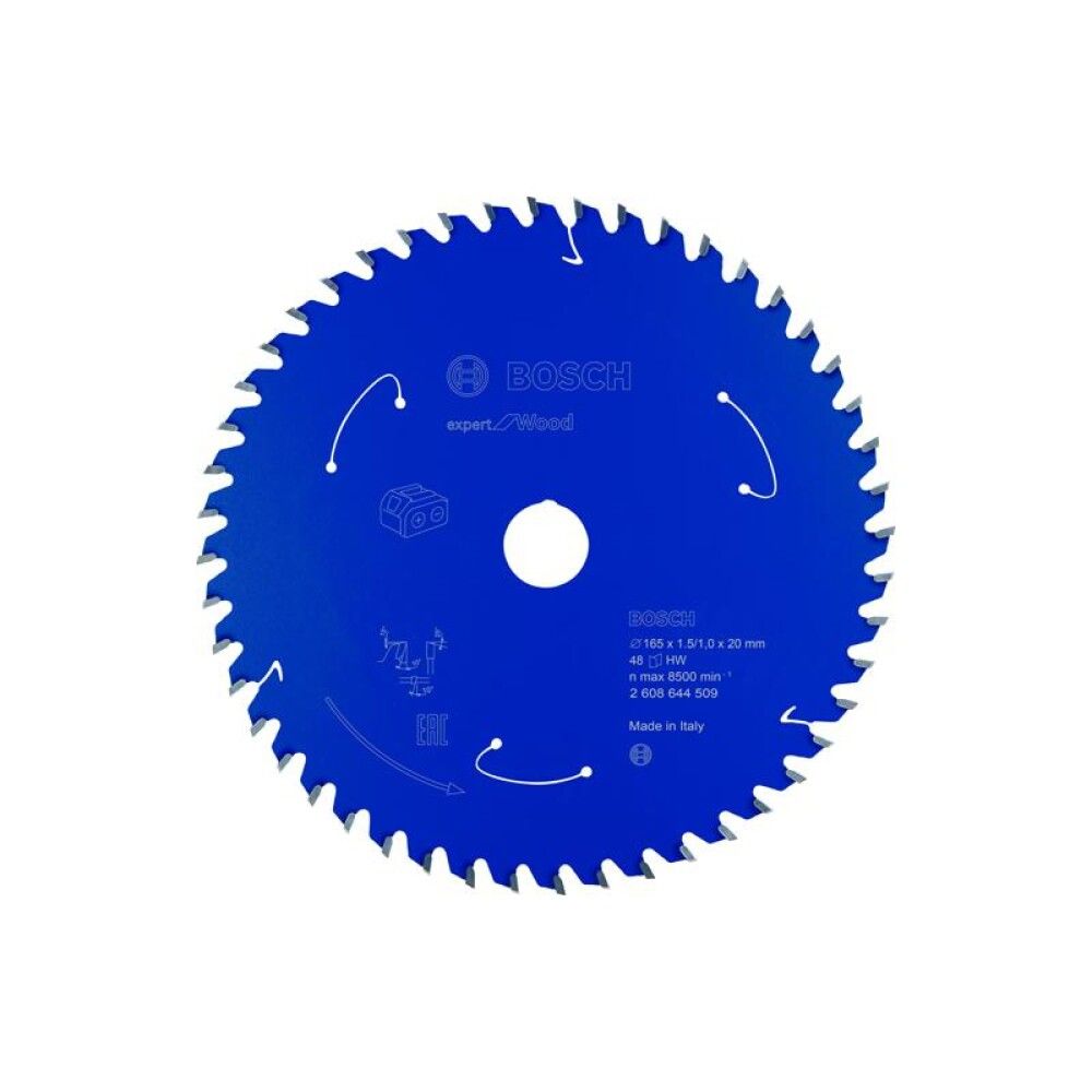 Pyörösahanterä Bosch Expert for Wood 165 x 20 48T