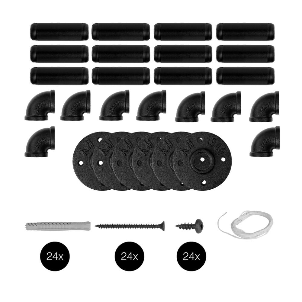 Pulloteline Walteco Rusticline Tube musta