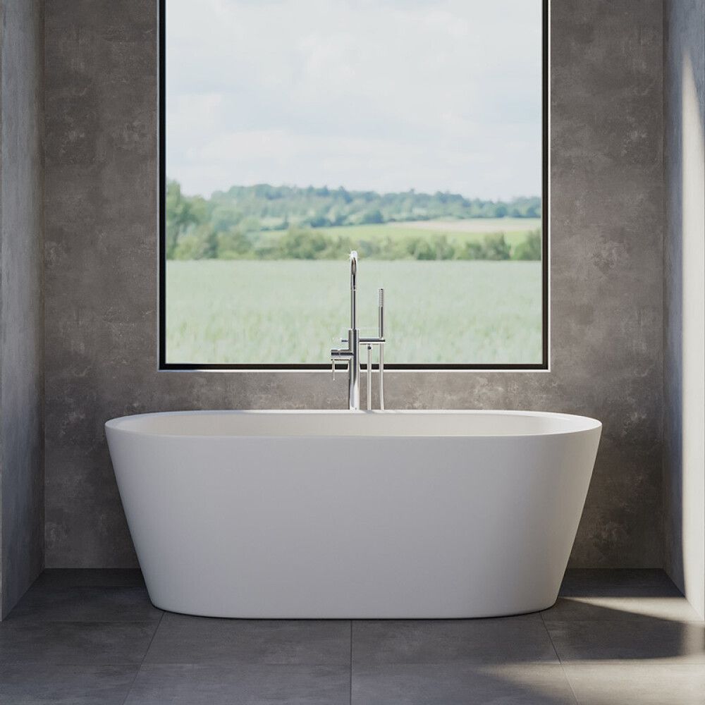 Kylpyamme Camargue Visby 160 cm Valkoinen