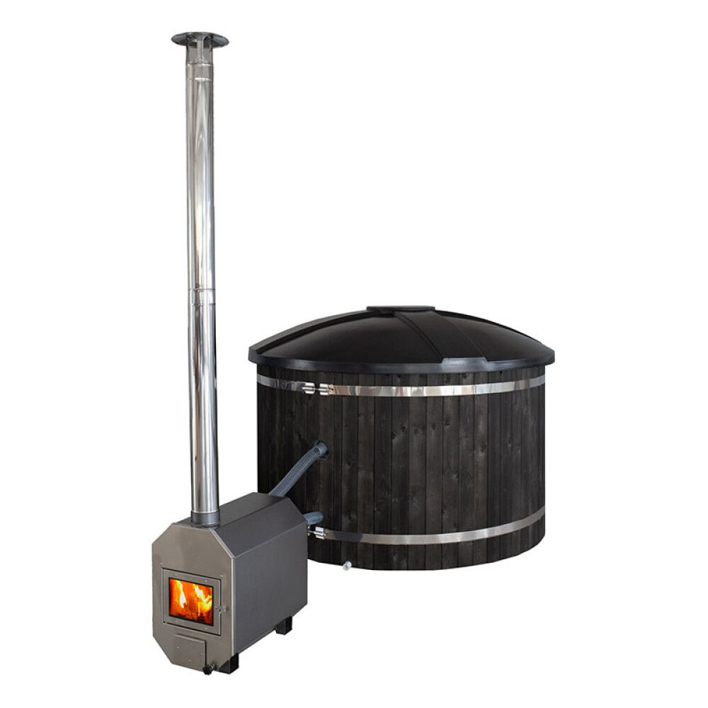 Kylpytynnyri Plastweld PW-SPA Classic musta-tummanharmaa