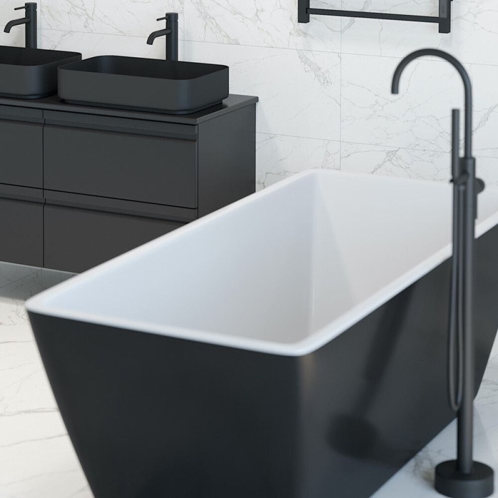 Kylpyamme Camargue Marstrand 170 cm Musta