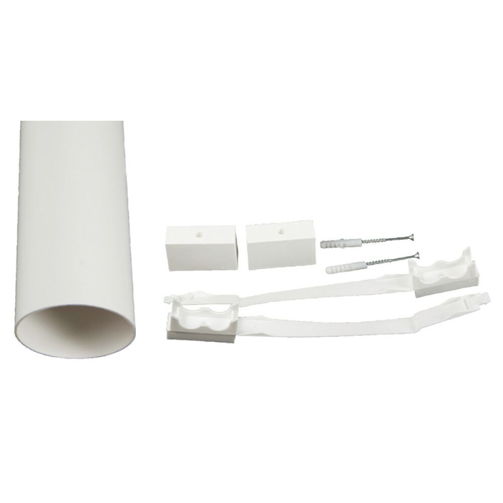 Tuuletusputkipaketti Separett erotteleviin käymälöihin Ø75 mm