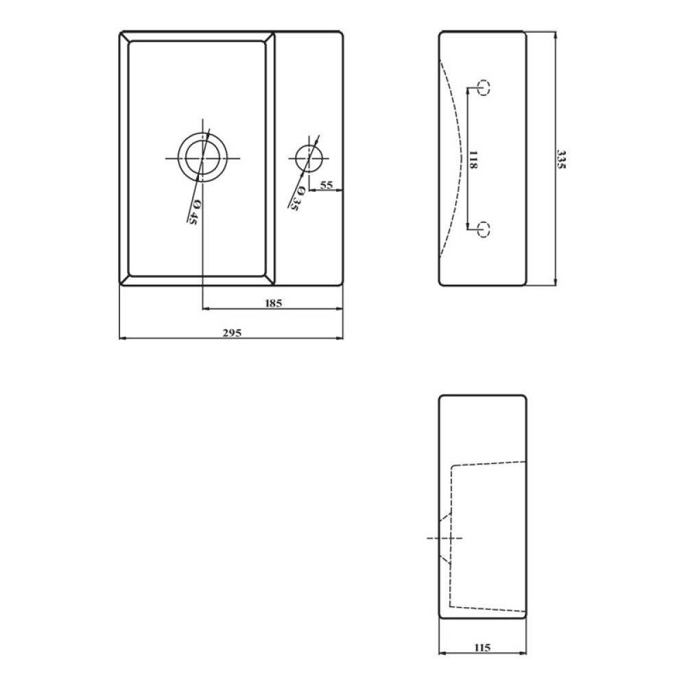 Pesuallas Camargue El Hierro 29,5 x 33,5 cm