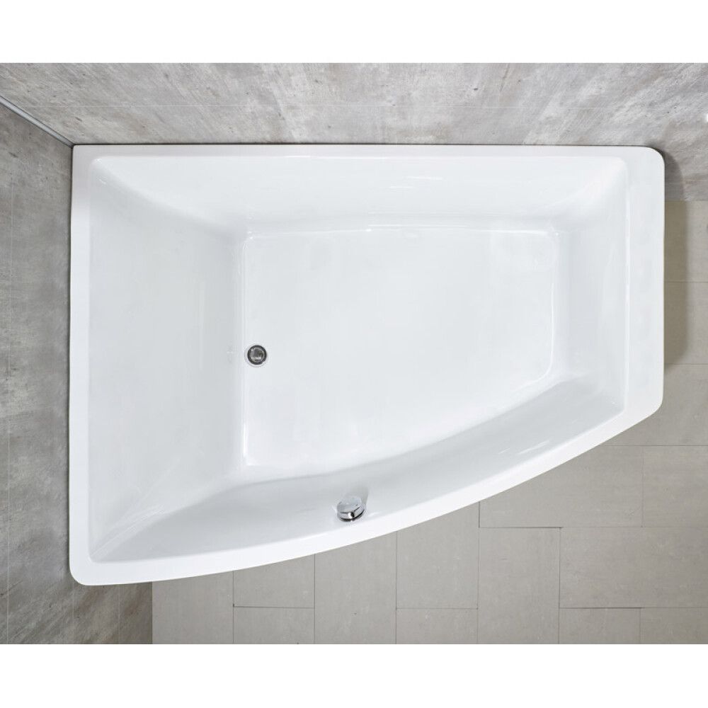 Kylpyamme Camargue Värmland vasen valkoinen 160 x 120 x 65 cm