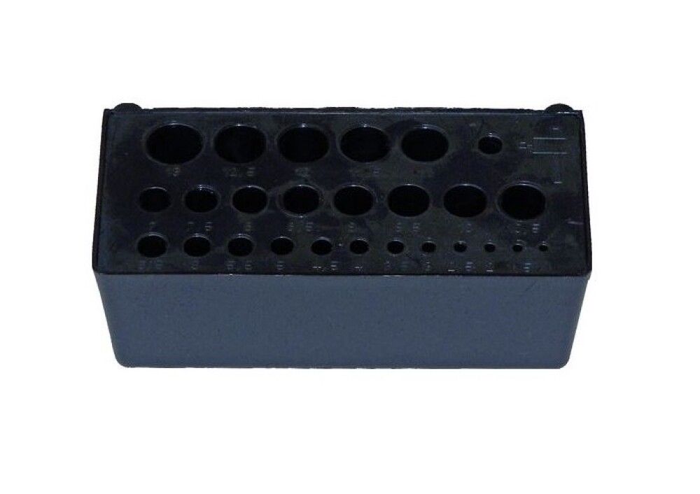 Poranterävarasto Küpper Musta Muovi 125 x 40 x 55 mm