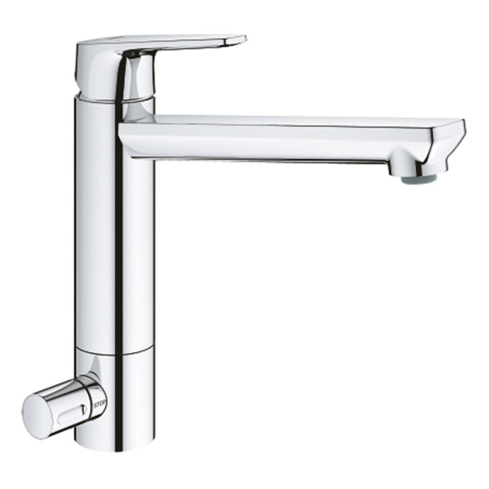 Keittiöhana Grohe Bauedge PKV kromi 25,3 cm