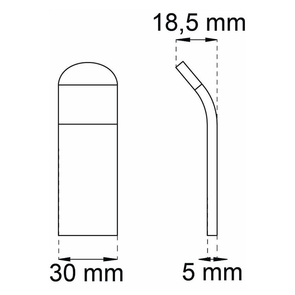 Koukku Habo Hazel Musta