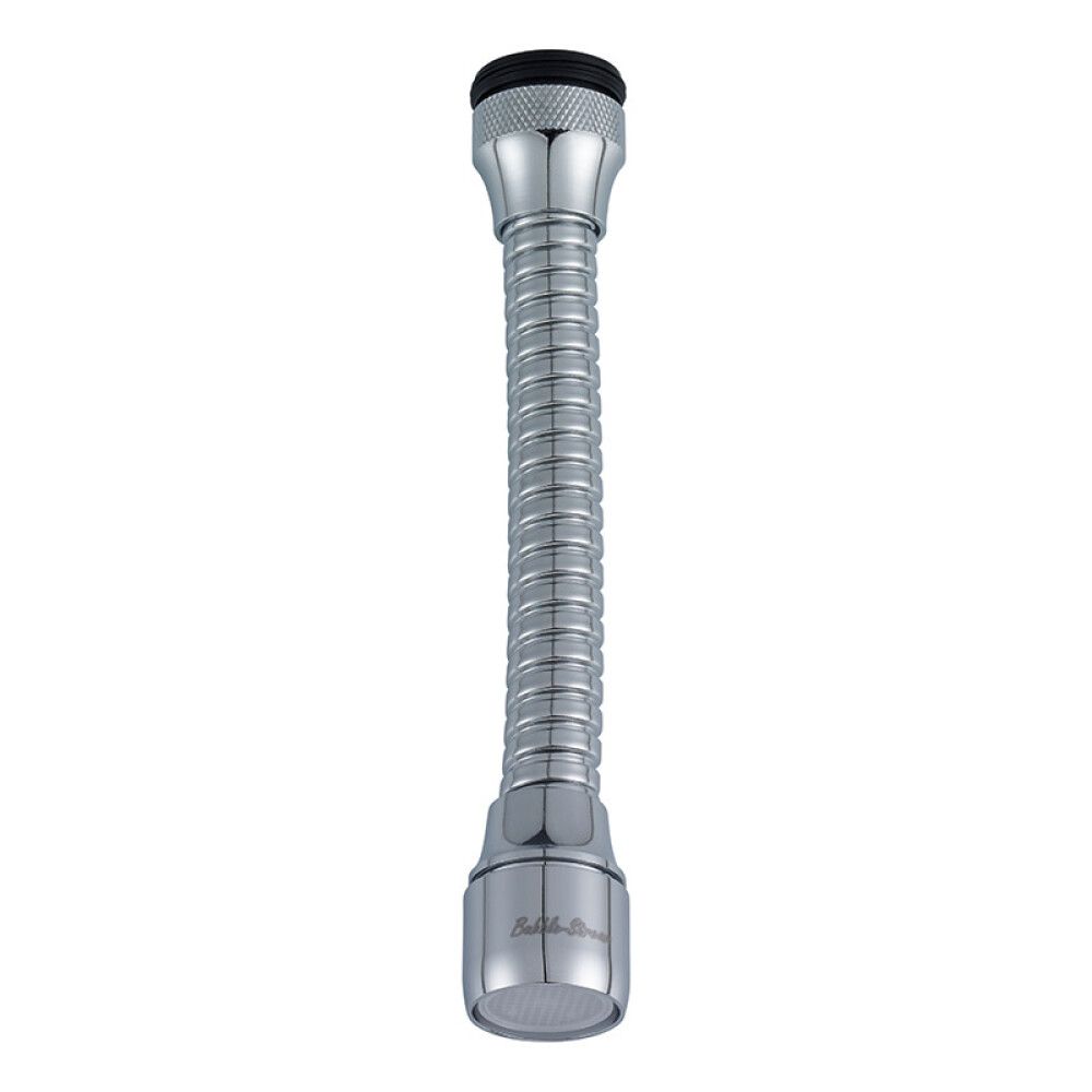 Aeraattori, vettä säästävä, kromi, 14,5 cm