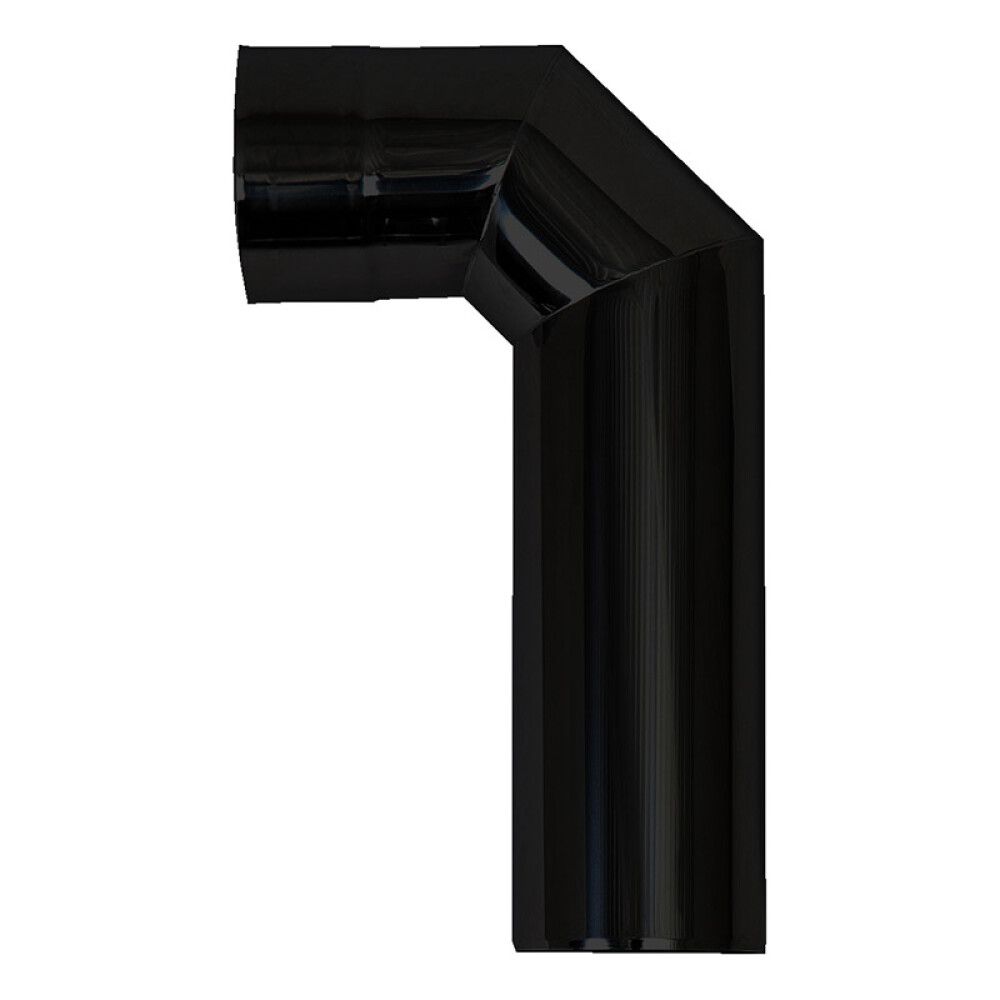 Kulmaputki Harvia 90 musta WZ90M